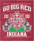 Northwest NCAA Silk Touch Throw Blanket, Ultra Soft Plush Polyester, Lightweight Warm Decorative Fan Gift, 46 x 60 in