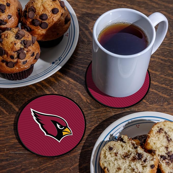 Rico Industries NFL Football Classic Favorites: PVC Coaster Set (4-Pack)