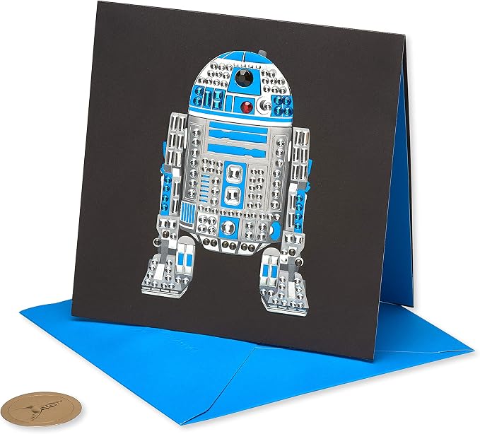 Papyrus Star Wars Birthday Card (R2D2)