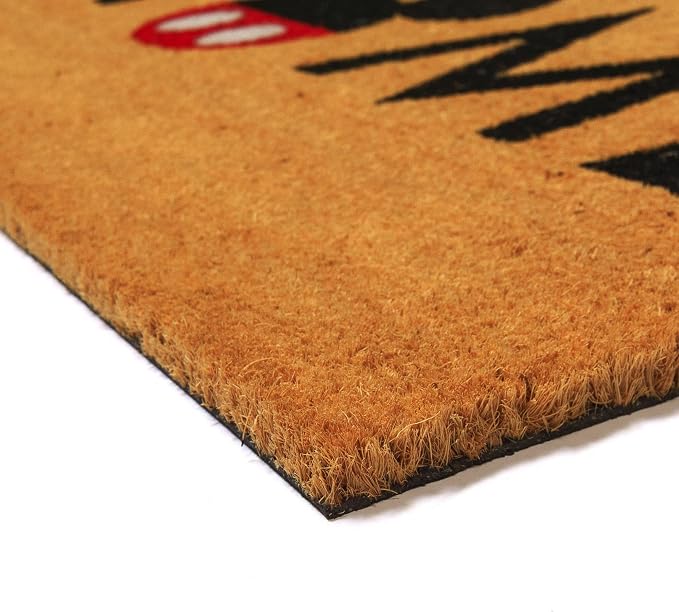 Gertmenian Disney Mickey Mouse Coir Doormat - 2x3 Welcome Mat (2-Pack), Ideal for High Traffic Areas in Front Door, Garage, Entryway - Mickey Bienvenidos/Hola, 47322