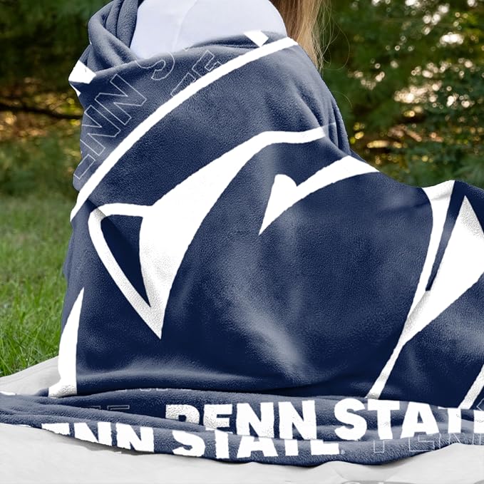 Logo Brands NCAA Classic Fleece Throw Blanket -50” x 60” Ultra-Soft Game Day Blanket with Bold Team Colors & Logo – Cozy College Team Bedding for Fans & Alumni