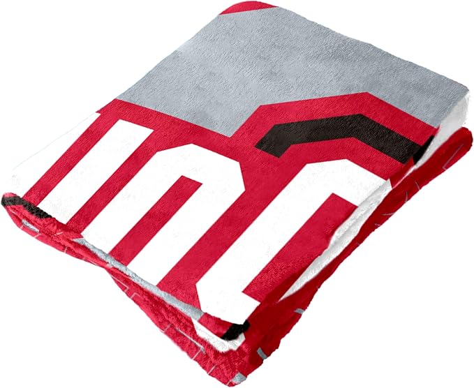 Logo Brands NCAA Classic Fleece Throw Blanket -50” x 60” Ultra-Soft Game Day Blanket with Bold Team Colors & Logo – Cozy College Team Bedding for Fans & Alumni