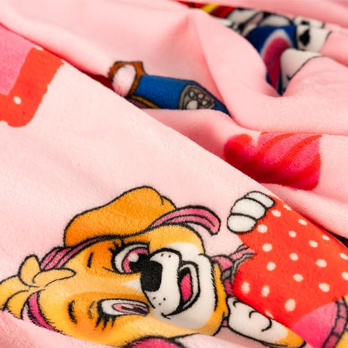 Paw Patrol Bedding Super Soft Plush Cozy Throw, 60 in x 70 in, (Officially Licensed Product) by Franco Collectibles