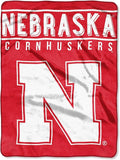 Northwest NCAA Unisex-Adult Raschel Throw Blanket