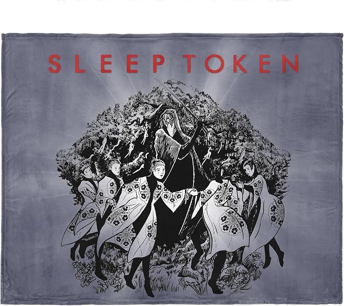 Sleep Token The Love You Want Silk Touch Throw Blanket, 46 x 60 in | Silky-soft lightweight comfort for sofas, travel, and everyday lounging