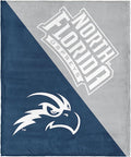 Northwest NCAA Silk Touch Throw Blanket, Ultra Soft Plush Polyester, Lightweight Warm Decorative Fan Gift, 46 x 60 in