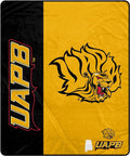 Proformance Home NCAA Arkansas Pine Bluff Golden Lions Endzone Ultra Soft Tailgate Throw
