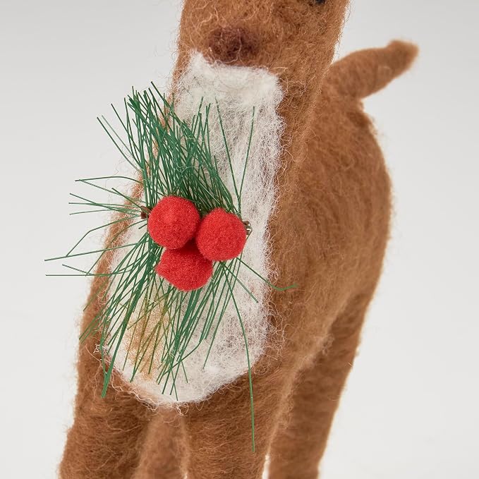 Primitives by Kathy Cardinal & Deer Collectible Critter Set