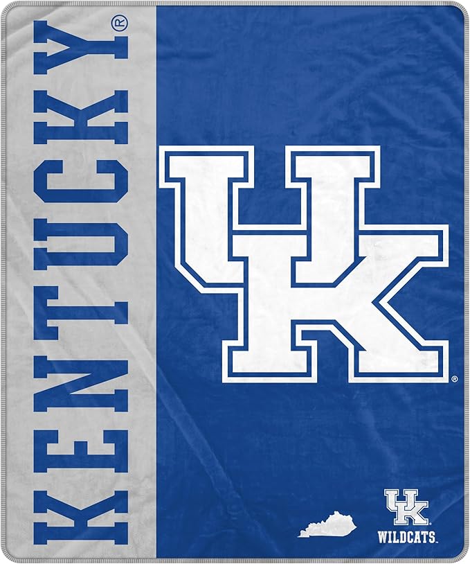 Proformance Home NCAA Kentucky Wildcats Endzone Ultra Soft Tailgate Throw