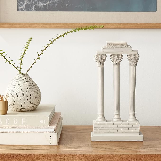 Design Toscano Temple of Castor and Pollux Column (Straight)