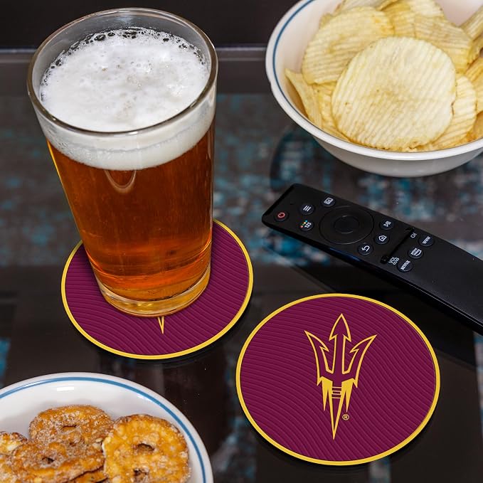 Rico Industries NCAA 4pack Coaster Set - Classic Favorites
