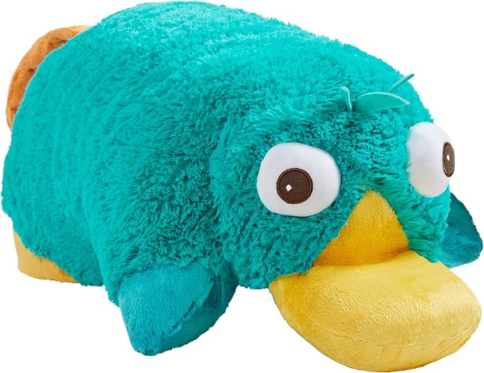 My Pillow Pets Authentic Disney Perry Folding Plush Pillow, 18-Inch, Large