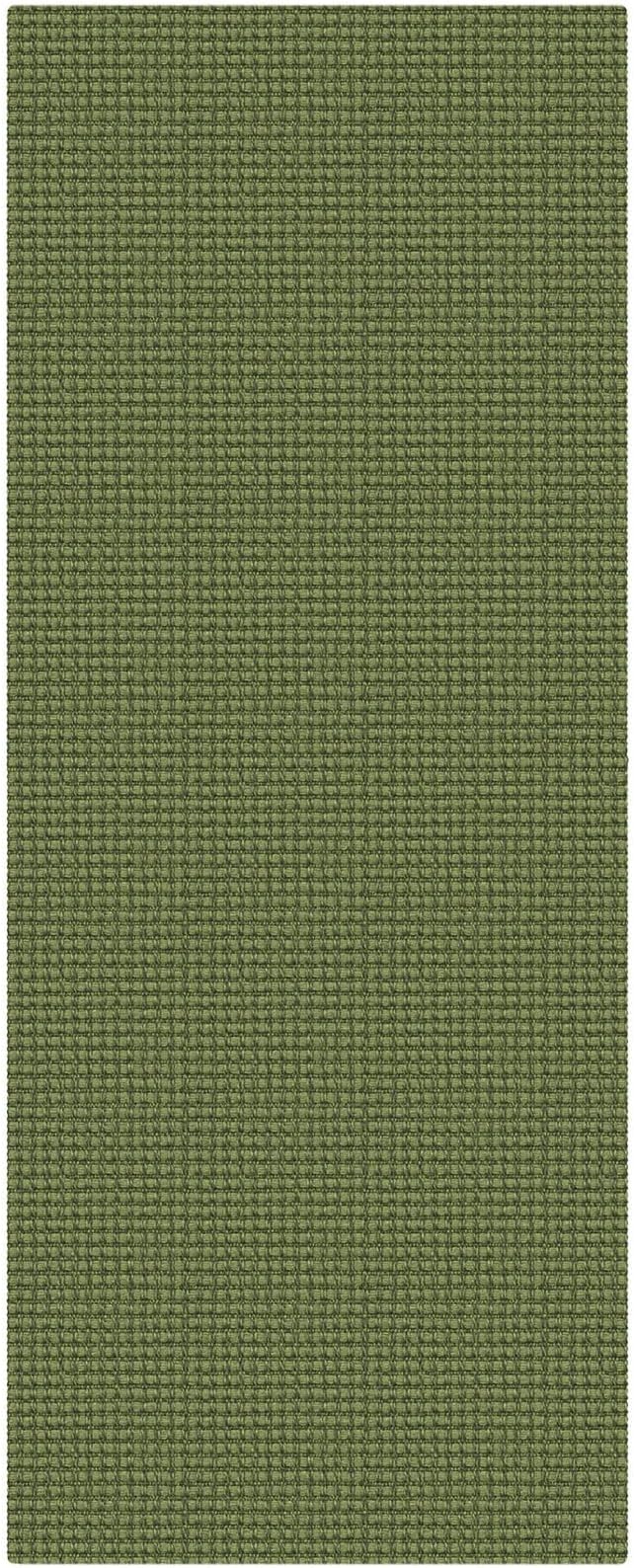 IOHOUZE Washable Runner Rug 2x5 Non Slip Runners for Hallways Entryway Runner Indoor, Kitchen Throw Rug Woven Cotton Floor Carpet for Hall Entrance Bedroom, Olive Green/Earthy Green