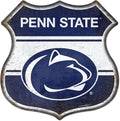 Rico Industries NCAA Rustic 11.5" Metal Route Sign Home Décor/Dorm Room