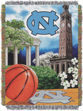 Officially Licensed NCAA "Home Field Advantage" Woven Tapestry Throw Blanket, 48" x 60", Multi Color