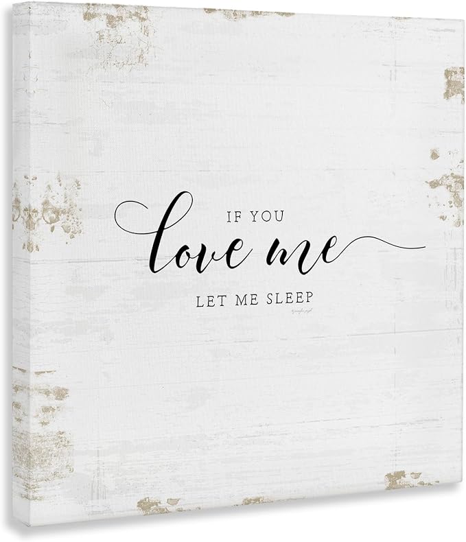Stupell Industries Romantic Humor Quote, 24 x 24 Inch Canvas Wall Art | Stupell Industries | 24 x 24 Inches, Easy to Hang and Sturdy, Made in USA, by Jennifer Pugh