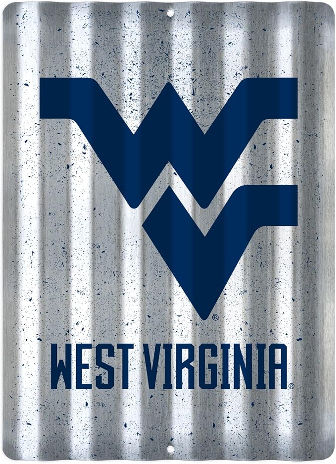 Rico Industries NCAA 12" X 16" Tin Metal Roof Sign