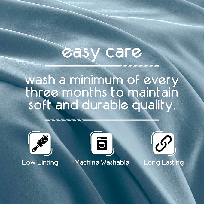 Vellux Original Blanket, King Size, 108x90, Blue | Soft Nylon Insulated, Lightweight, Machine Washable, All Season, Pet Friendly, Wont Pill or Lint