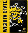 Proformance Home NCAA Wichita State Shockers Endzone Ultra Soft Tailgate Throw