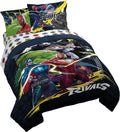 Marvel Rivals Queen Comforter Set 7 Piece Soft Bedding for Boys, Multi | Avengers, Comforter Sheets Shams Pillowcases, Official Product, Soft Microfiber, Machine Washable, Boys Gift