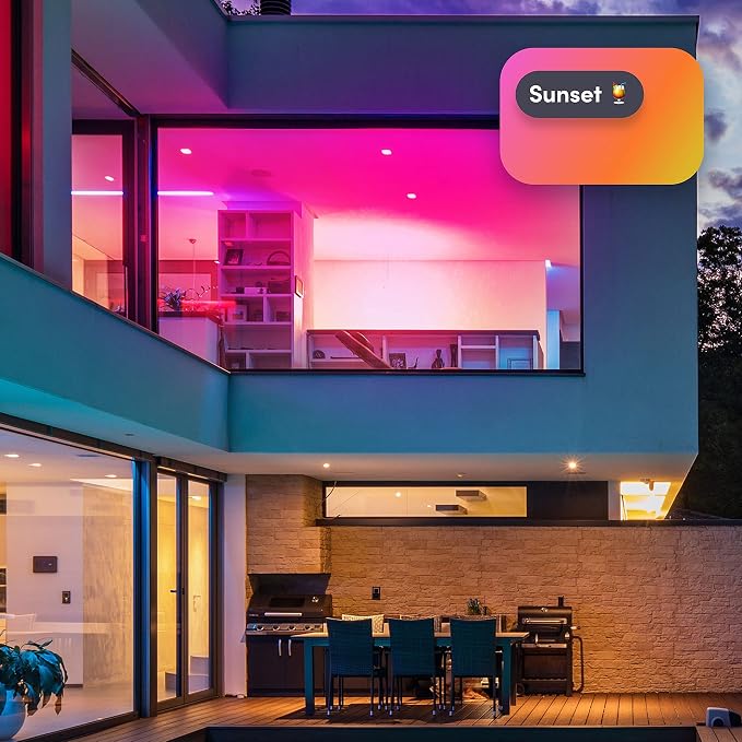 LIFX Supercolor BR30 Smart Bulbs E26 (2-Pack), Color Changing RGB + Tunable White, 1100 Lumens 65W Equivalent Indoor Flood Bulb, WiFi Dimmable, Matter Compatible, Apple HomeKit, Alexa & Google Home