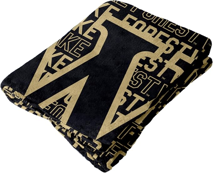 Logo Brands NCAA Classic Fleece Throw Blanket -50” x 60” Ultra-Soft Game Day Blanket with Bold Team Colors & Logo – Cozy College Team Bedding for Fans & Alumni