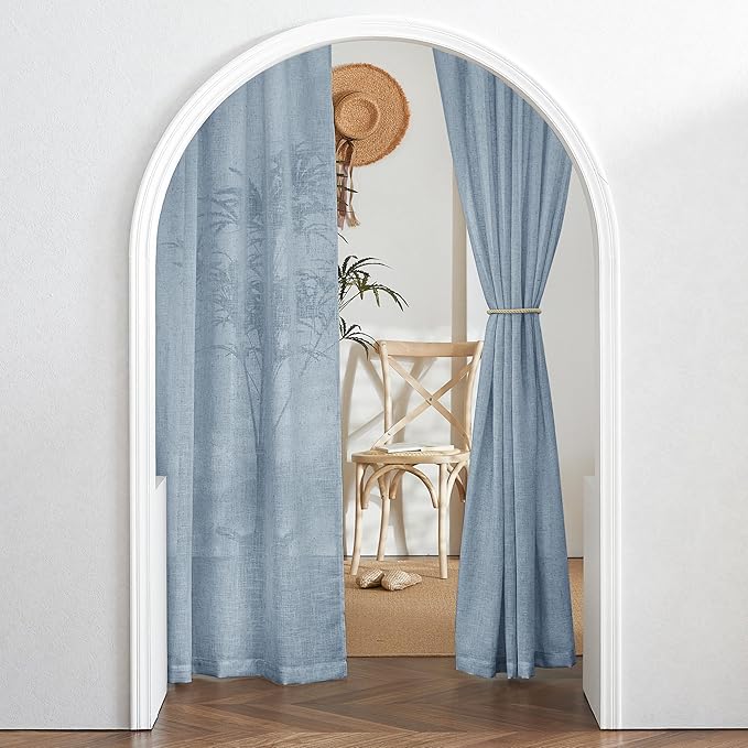 RYB HOME Privacy Sheer Curtains - Image 4