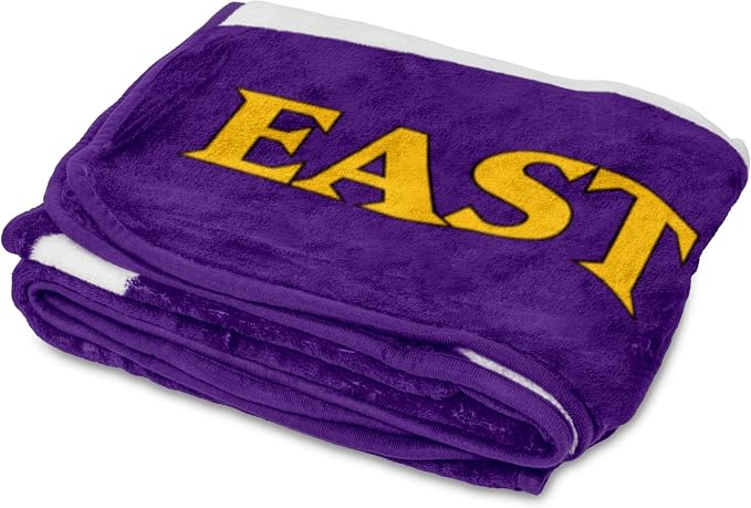 Logo Brands NCAA Raschel Throw Blanket – 50 x 60 Soft Fleece Blanket, Officially Licensed Collegiate Design, Cozy Throw for Tailgating, Game Day, & Home Décor