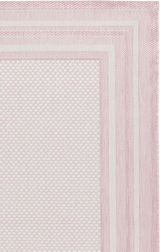 SAFAVIEH Courtyard Accent Rug 2'0"x3', Ivory & Pink CY8475-56212