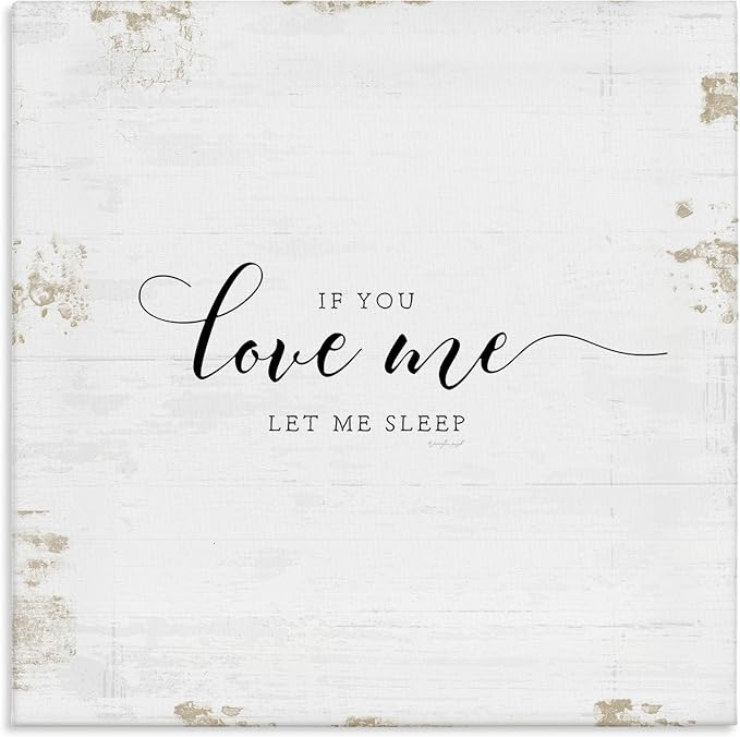 Stupell Industries Romantic Humor Quote, 17 x 17 Inch Canvas Wall Art | Stupell Industries | 17 x 17 Inches, Easy to Hang and Sturdy, Made in USA, by Jennifer Pugh