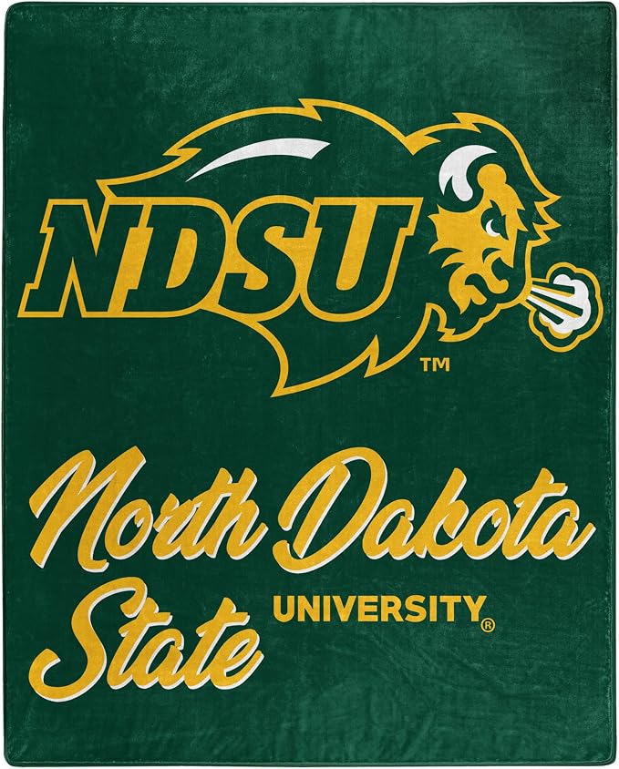 Northwest NCAA Unisex-Adult Raschel Throw Blanket