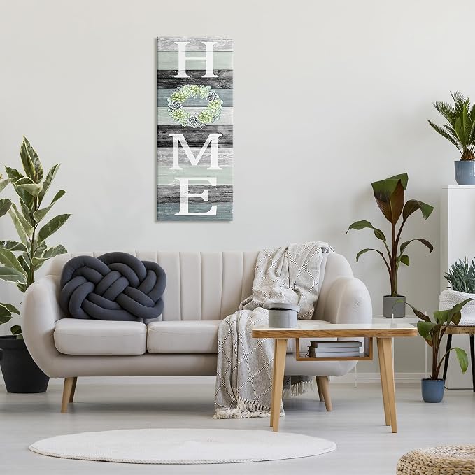 Stupell Industries 'Welcome Home Succulent Accent'| Canvas Art