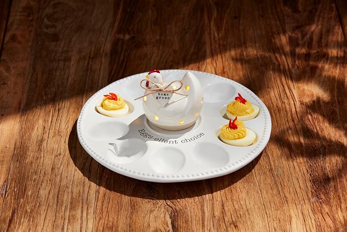 Mud Pie Chicken Sound Light Up Sitter; 3 1/2" X 2 3/4"