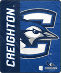 Proformance Home NCAA Creighton Blue Jays Endzone Ultra Soft Tailgate Throw