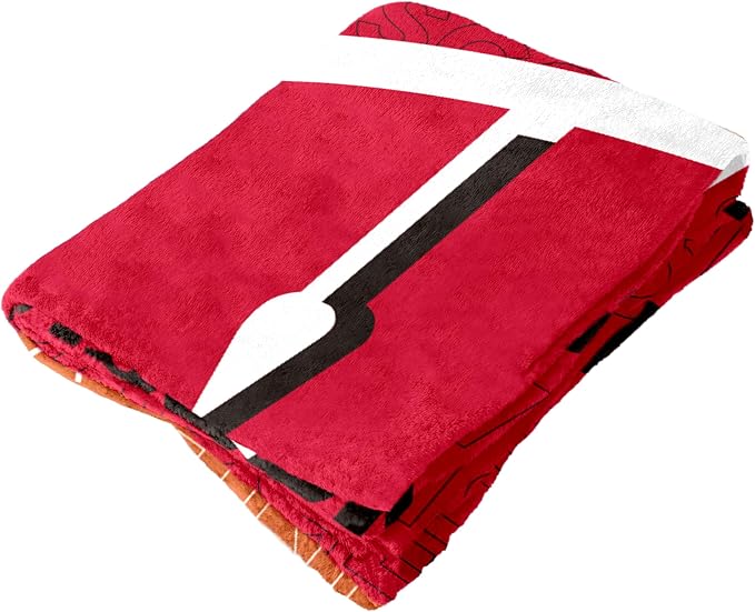 Logo Brands NCAA Classic Fleece Throw Blanket -50” x 60” Ultra-Soft Game Day Blanket with Bold Team Colors & Logo – Cozy College Team Bedding for Fans & Alumni