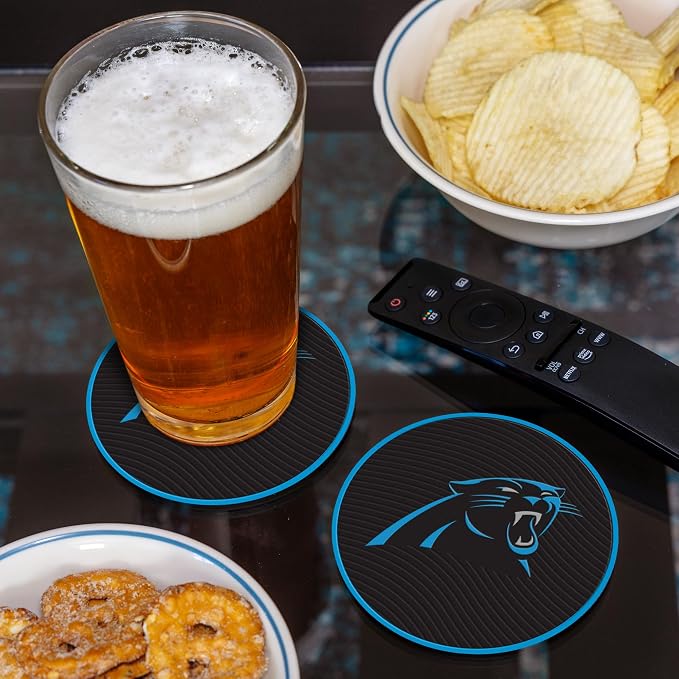 Rico Industries NFL Football Classic Favorites: PVC Coaster Set (4-Pack)
