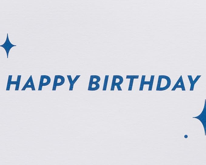 Papyrus Birthday Card for Star Wars Fans (HAPPY BIRTHDAY)