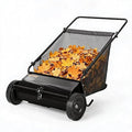 Push Lawn Sweeper, 26-Inch Width, 7 Cu. ft. Hopper Capacity, 4 Spinning Brushes