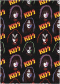 Northwest KISS Portraits Throw Blanket, Oversized Rock and Roll Silk Touch Throw 50x70, Ultra-Soft Lightweight Fleece, Rock Band Music Decor