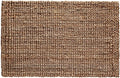 IRONGATE Jute Handspun Area Rug - Premium Jute Handwoven Reversible Chunky Textured Tan Beige Neutral Throw Accent Rug Carpet - Rustic Farmhouse Living Room Bedroom Den Study Décor -7'6"x9'6" Natural