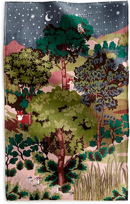 Vera Bradley Women's Fleece Throw Blanket – Soft Plush Blanket for Couch, Bedroom & Home Décor
