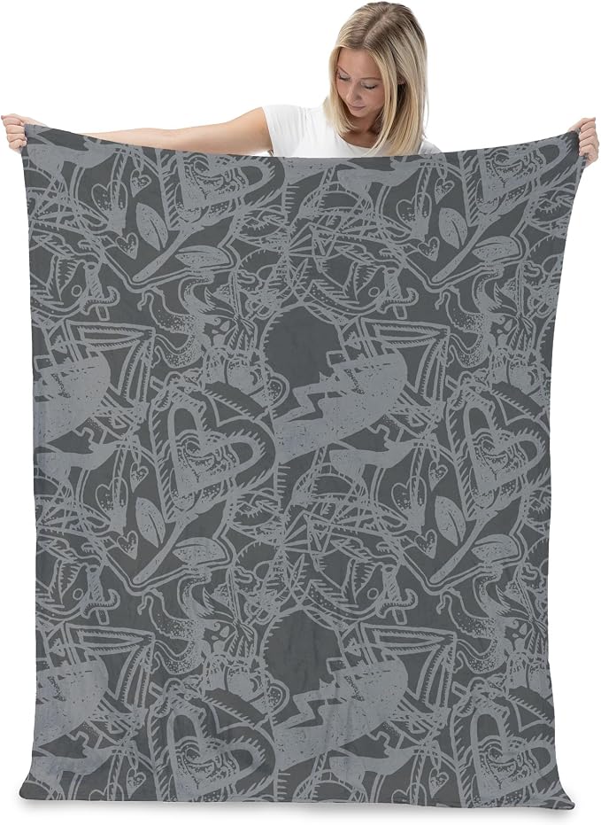Disney Descend 4 Silk Touch Throw, Royal, 50 x 60 inches