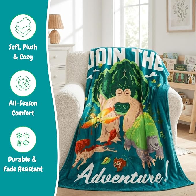 Swapped Movie Kids Throw Blanket, 46 in x 60 in, Soft Cozy Decorative Blanket for Couch, Bed, or Gaming Room (Officially Licensed Product) by Franco