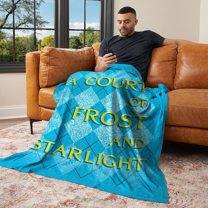 Northwest Sarah J. Maas A Court of Frost and Starlight Silk Touch Throw Blanket, 46 x 60 in