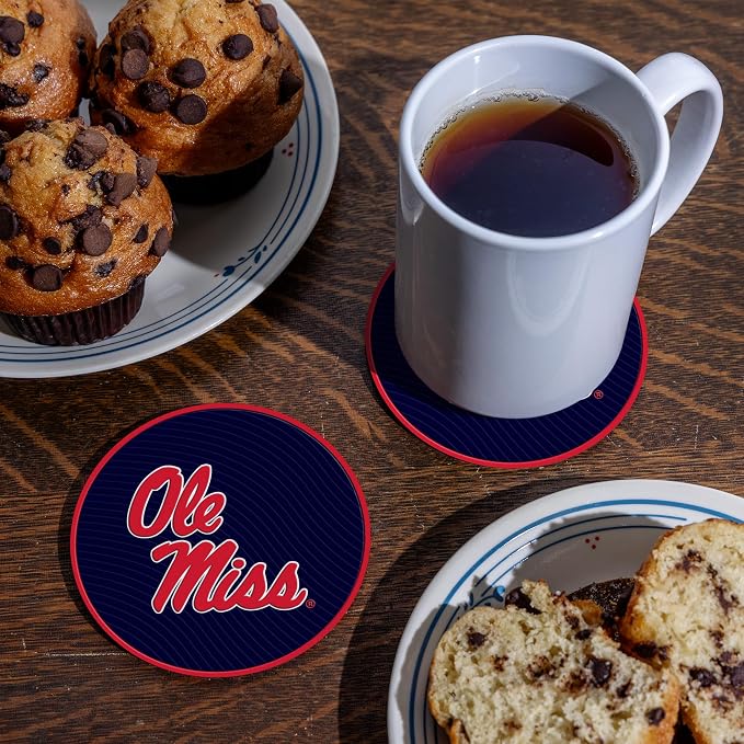 Rico Industries NCAA 4pack Coaster Set - Classic Favorites