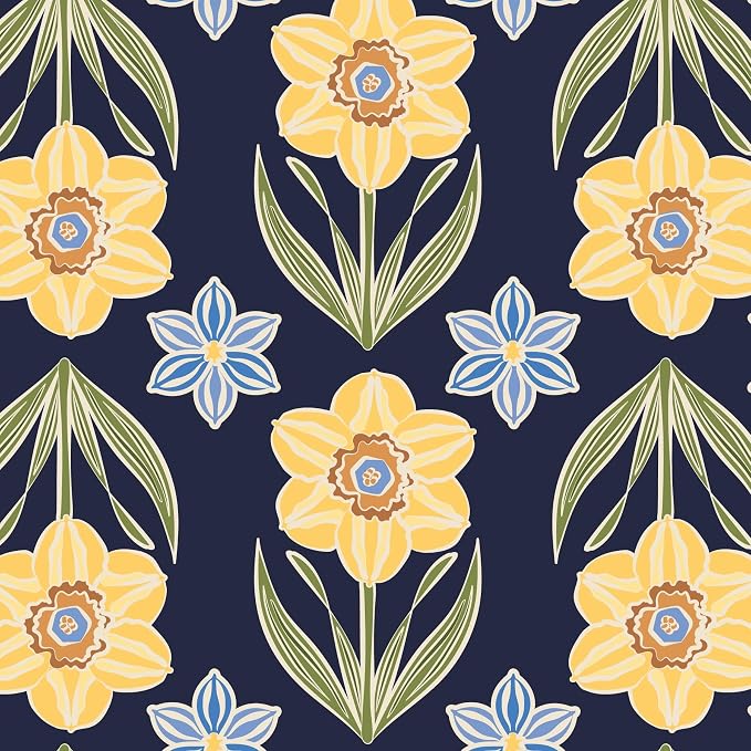 Vera Bradley Women's Fleece Plush Throw Blanket, Daffodils Subtle, One Size