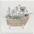 Stupell Industries Rustic Botanicals in Tub Wall Plaque Art, design by Janet Tava, 12 x 12 | Stupell Industries | 12 x 12 Inches, Easy to Hang and Sturdy, Made in USA, by Janet Tava
