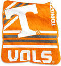 Logo Brands NCAA Raschel Throw Blanket – 50 x 60 Soft Fleece Blanket, Officially Licensed Collegiate Design, Cozy Throw for Tailgating, Game Day, & Home Décor