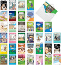 NobleWorks, 36 Assorted Box Set Funny Birthday Greeting Cards w/ 5 x 7 Inch Envelopes for Men and Women (36 Designs, 1 Each) Bday Pet Party AC10799BDG-B1x36