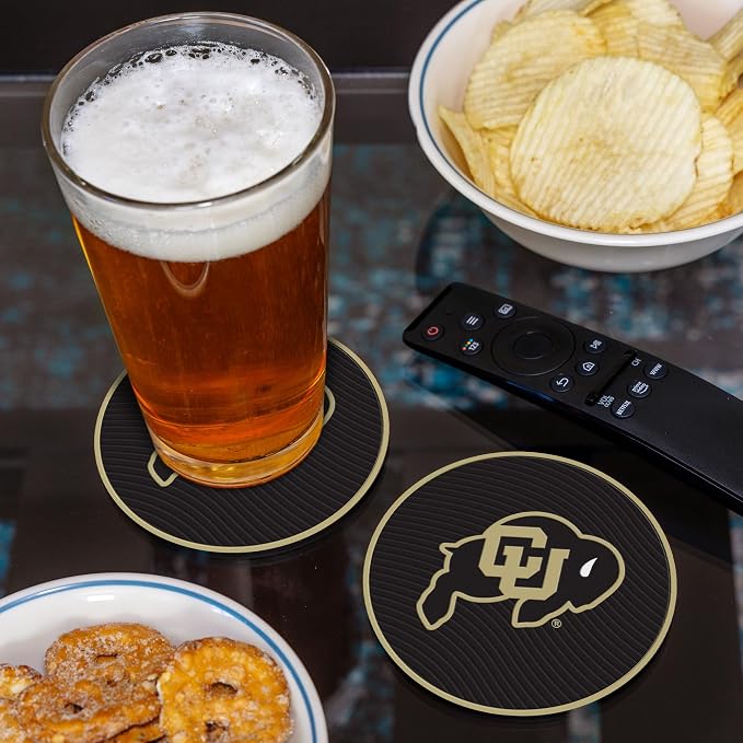 Rico Industries NCAA 4pack Coaster Set - Classic Favorites